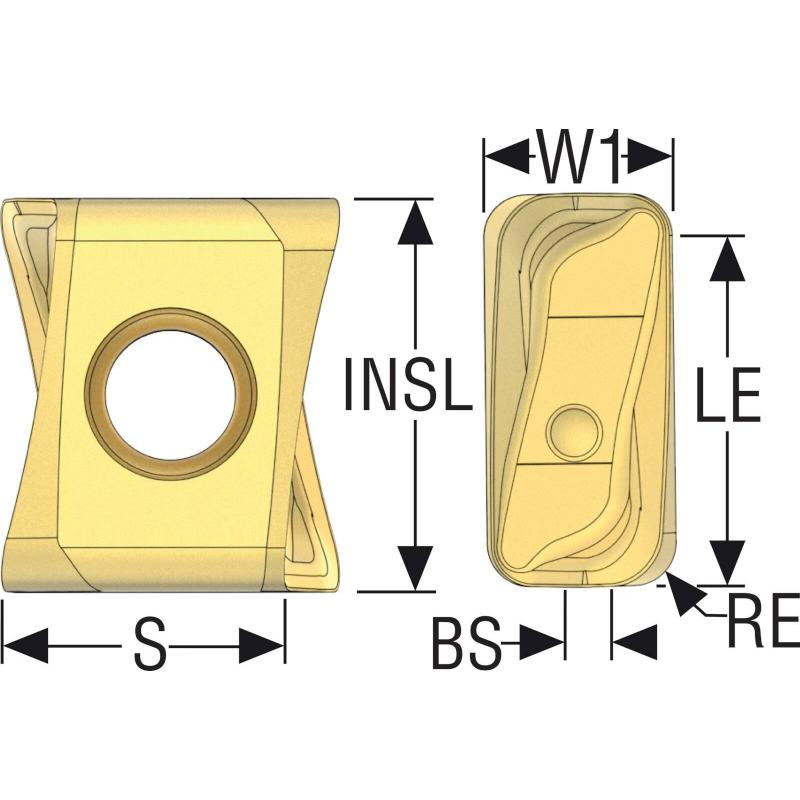 LOEX080408TR-MD08 MK2050 Destičky (VBD) pro rohové frézy Square T4   • Vtools.cz