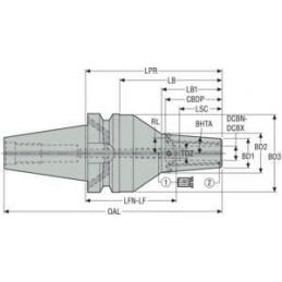 E3216560025100 Upínač Taper Face (s dvojitým kontaktem) • Vtools.cz