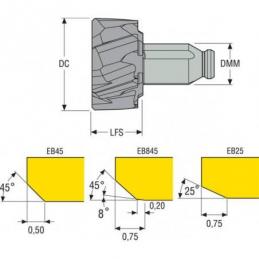 PMX6-30H7-EB45 RX2000 Hlavičky pro výstružníky Precimaster  • Vtools.cz