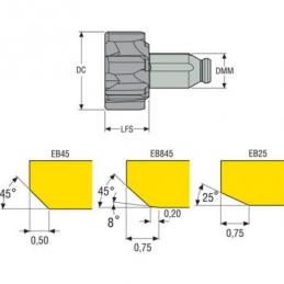PMX5-13H7-EB45 CF Hlavičky pro výstružníky Precimaster  • Vtools.cz