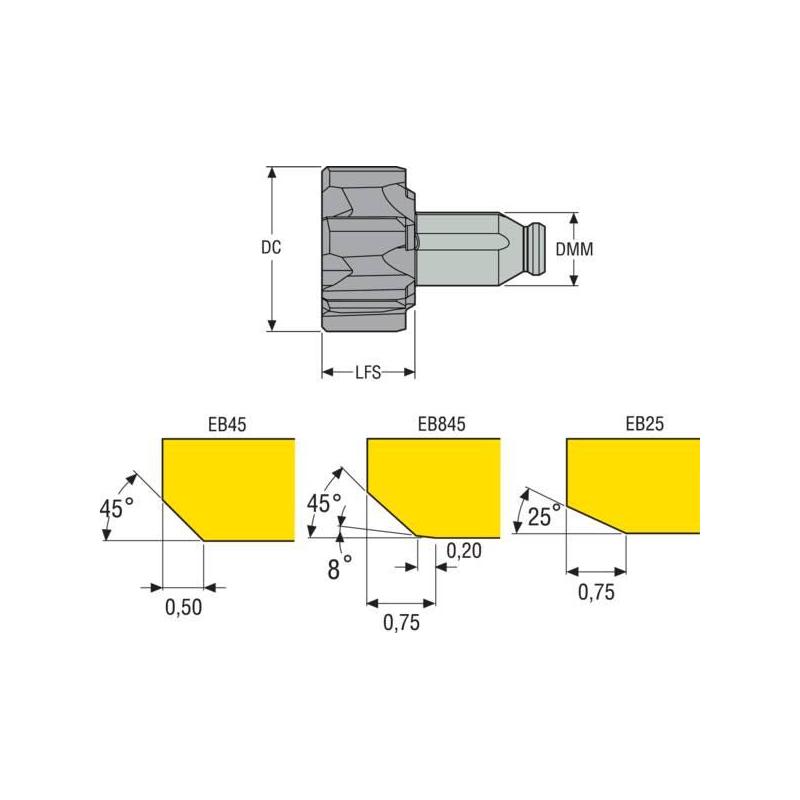 PMX5-11H7-EB45 RX2000 Hlavičky pro výstružníky Precimaster  • Vtools.cz