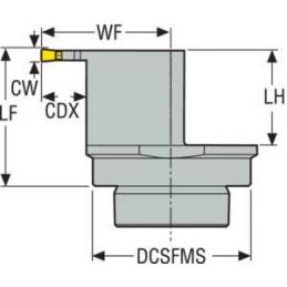 GL40-CGHL-31032-1604JET Držák pro soustružení, Jetstream Tooling  • Vtools.cz