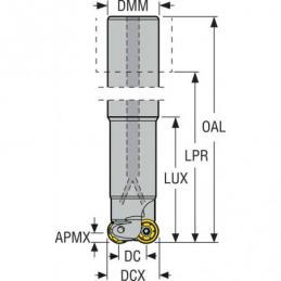 R217.29I-01.00-0-06.2A Fréza (těleso) kopírovací • Vtools.cz