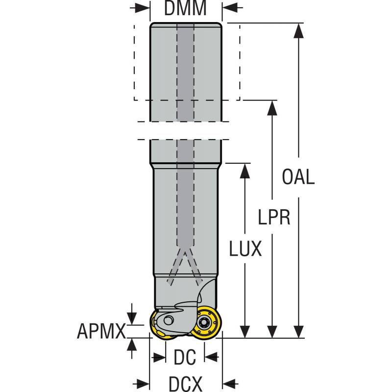 R217.29I-01.00-0-06.2A Fréza (těleso) kopírovací • Vtools.cz