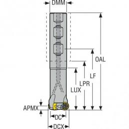 R217.29I-01.00-3F-06.2A Fréza (těleso) kopírovací • Vtools.cz
