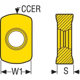 LOHT060310TR-MD07 MP3000 Destičky (VBD) pro frézy kopírovací • Vtools.cz