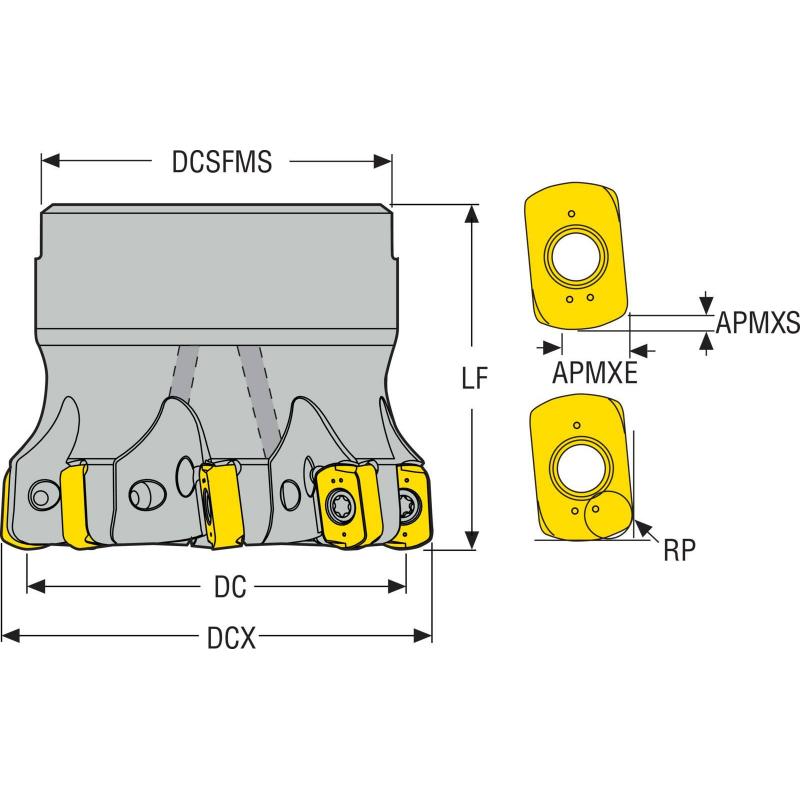 R220.21-2.00-LO06.8A Fréza (těleso) kopírovací • Vtools.cz