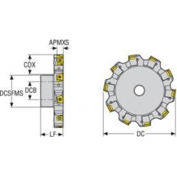 R335.25-06.00-1113R Fréza (těleso) kotoučová 335.18  • Vtools.cz