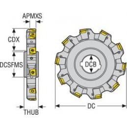 335.25-06.00-1113R Fréza (těleso) kotoučová 335.18  • Vtools.cz