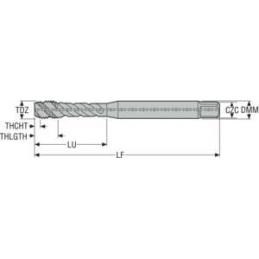 MTH-M8X1.25ISO6H-BC-M003-A Závitník s lamačem třísek/šroubovicí • Vtools.cz
