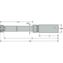 PMX08T-FL-08200-20N1 Stopka pro výstružníkovou hlavičku Precimaster • Vtools.cz