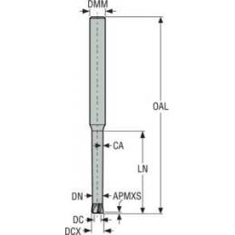 JHF980050J4H.0Z4-MEGA Fréza monolitní karbidová Jabro HFM  • Vtools.cz