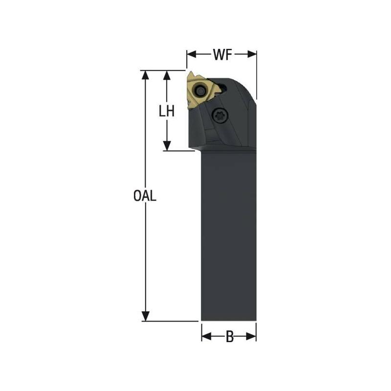 PER2020X16QHDJETI Držák pro soustružení, Jetstream Tooling  • Vtools.cz