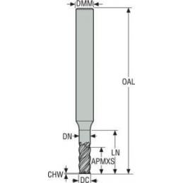 JS554050G2C.0Z4-SIRA Fréza monolitní karbidová Jabro-Solid2  • Vtools.cz