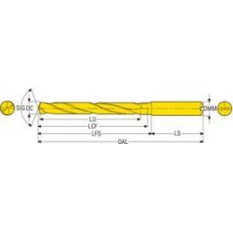 SD207A-1450-092-16R1-P Vrták monolitní Feedmax SD2xx • Vtools.cz