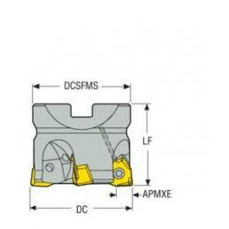 R220.79-02.50-08-6A Fréza (těleso) ISO  • Vtools.cz