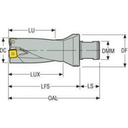 SD523-36-108-50R2 Vrták destičkový (s VBD) • Vtools.cz