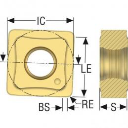 SNMU160612TN-MD16 MK2050 Destičky (VBD) pro frézování • Vtools.cz