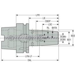 E930654031090M1 Monolitní upínač Shrinkfit ( tepelné upínání ) • Vtools.cz