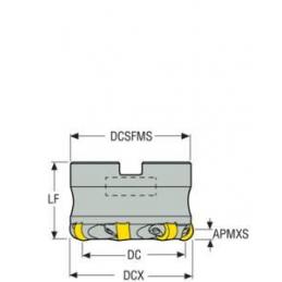 R220.26-0080-RN1207.8A Fréza (těleso) pro destičky (VBD) z pokročilých materiálů  • Vtools.cz
