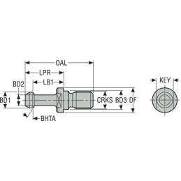 PS-B50-45-001 EPB příslušenství, Monobloc/Graflex  • Vtools.cz