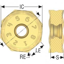 ONMU090510ANTN-M12 MS2050 Destičky (VBD) pro čelní frézy Octomill   • Vtools.cz