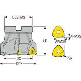 R220.21-0080-R160.7A Fréza (těleso) kopírovací • Vtools.cz