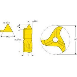R335.14-177UNNF20.09Z3 F32M Frézovací kotouče Mini Disc pro frézování závitu 335.14 • Vtools.cz
