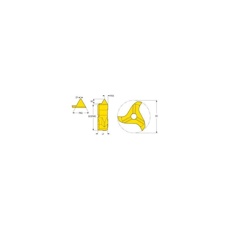 R335.14-117MNP100200.06Z3 F32M Frézovací kotouče Mini Disc pro frézování závitu 335.14 • Vtools.cz