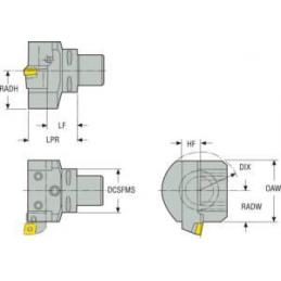 C8-ASHA-075-25JETI Držák pro soustružení, Jetstream Tooling  • Vtools.cz
