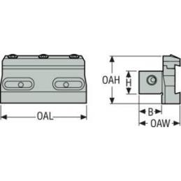 150.10-1616-20JETI Držák pro soustružení, Jetstream Tooling  • Vtools.cz