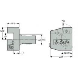 ASHA-L-VDI40-25-JETI Držák pro soustružení, Jetstream Tooling  • Vtools.cz