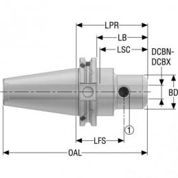 CAT50ADB-EM0.625-3.750 EPB upínač Monobloc, SA  • Vtools.cz