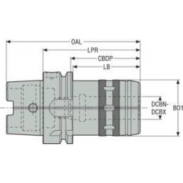 HSKA63-PMC32-105 EPB upínač Monobloc, HSK  • Vtools.cz
