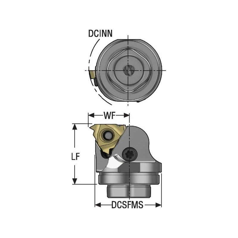 GL25-PNR-17025-16AHDJET Držák pro soustružení, Jetstream Tooling  • Vtools.cz