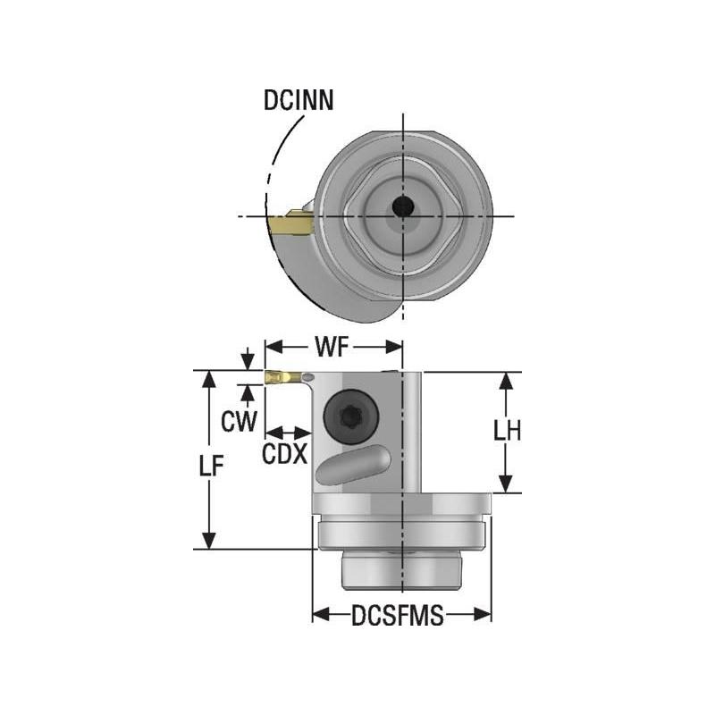 GL25-CGIL-19025-1902JET Držák pro soustružení, Jetstream Tooling  • Vtools.cz