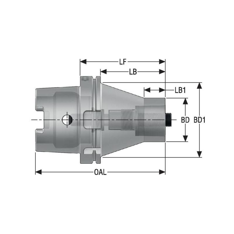 HSKA125-C8-130-V Upínač Seco-Capto  • Vtools.cz