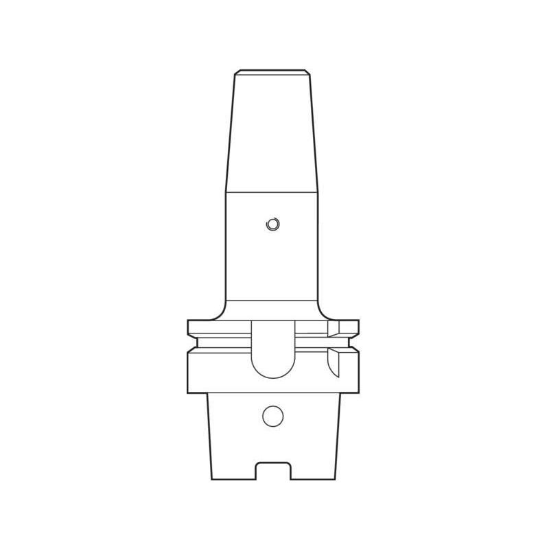 HSKA125-SFD10-200 Monolitní upínač Shrinkfit ( tepelné upínání ) • Vtools.cz
