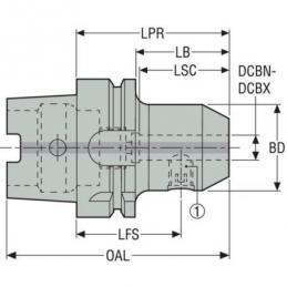 HSKA125-EM0.500-3.500 EPB upínač Monobloc, HSK  • Vtools.cz