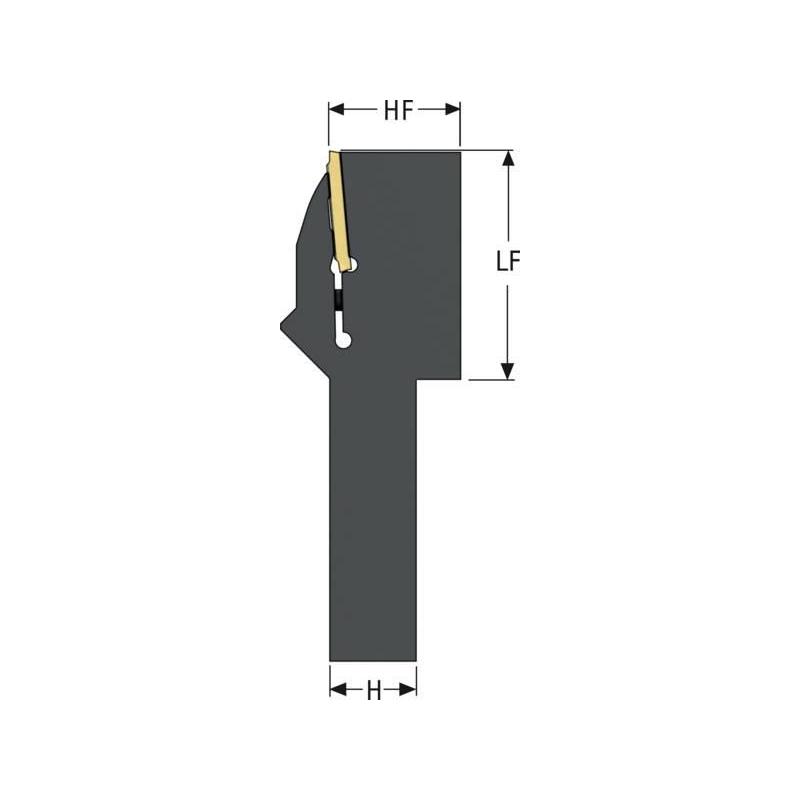 CFZL2020X2802RBJETI Držák pro soustružení, Jetstream Tooling  • Vtools.cz