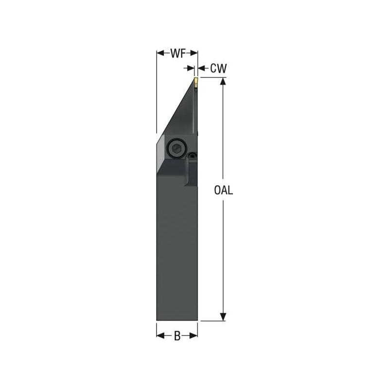 CFZL2020X2802RBJETI Držák pro soustružení, Jetstream Tooling  • Vtools.cz