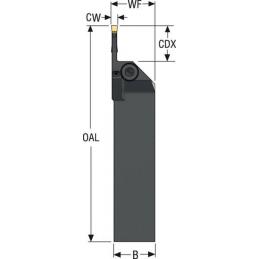 CFMR2525X04JETI Držák pro soustružení, Jetstream Tooling  • Vtools.cz