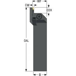 CFIL2525X04L230140-JETI Držák pro soustružení, Jetstream Tooling  • Vtools.cz