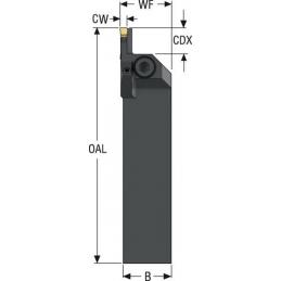 CFIR2525X04R100070-JETI Držák pro soustružení, Jetstream Tooling  • Vtools.cz