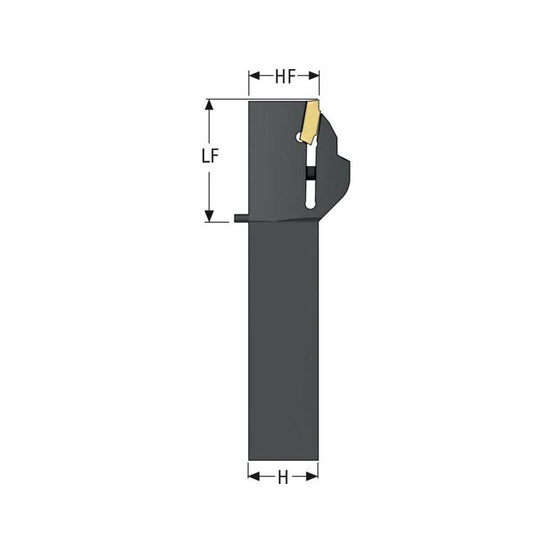 CFOR2525X05R100070-JETI Držák pro soustružení, Jetstream Tooling  • Vtools.cz