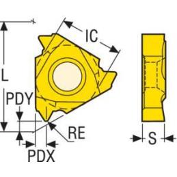 16NR2.0ISO-A TTP2050 Destičky (VBD) pro soustružení závitů • Vtools.cz