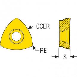 218.19-160T-04-M08 MP2501 Destičky (VBD) pro frézy kopírovací • Vtools.cz