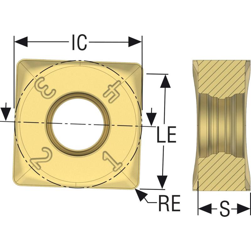 SNMU120408TN-M10 MP1501 Destičky (VBD) pro frézování • Vtools.cz