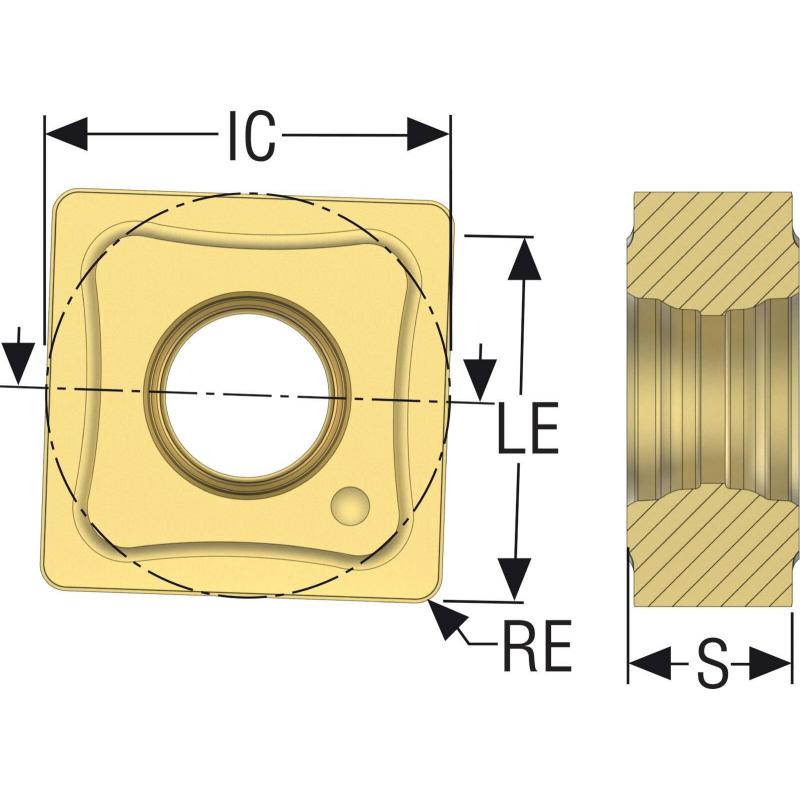 SNMU160610TN-MD16 MP1501 Destičky (VBD) pro frézování • Vtools.cz