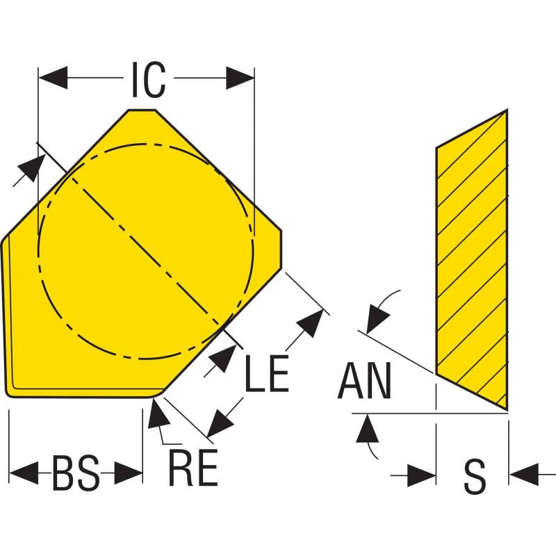 SEAN1203ZZTN-MD15 MP1501 Destičky (VBD) pro frézování ISO   • Vtools.cz
